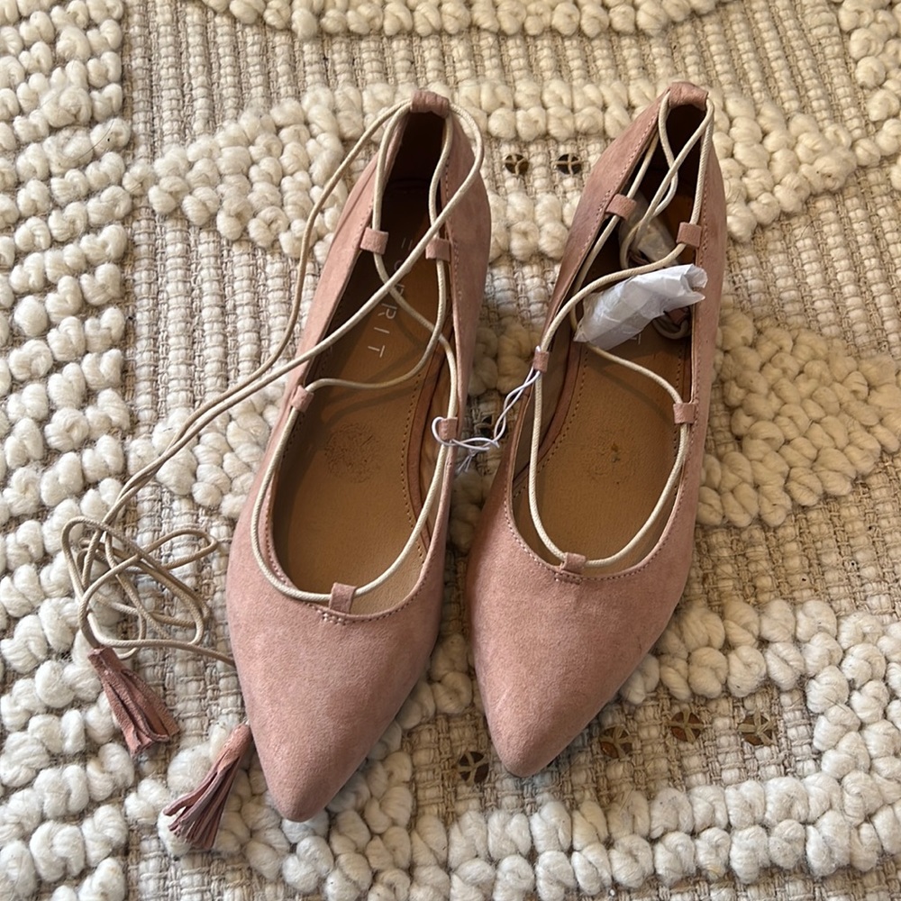 Esprit pump lace up shoes size us 8.5